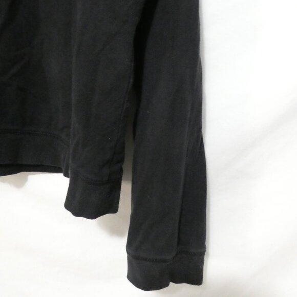 OLD NAVY - Stretch | 18 pit to pit measured | Black Zip-Up Hooded Sweatshirt - Picture 15 of 15